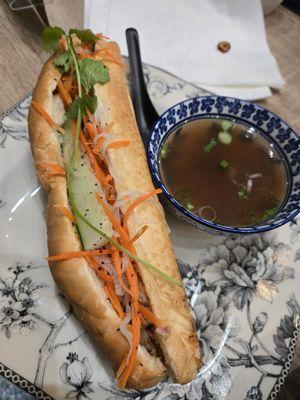 Banh mi sandwich - thit nuong (grilled pork)