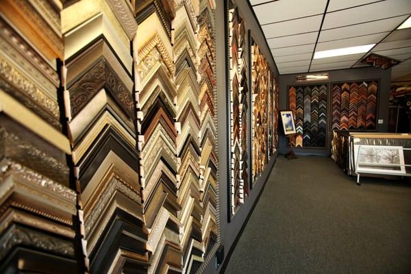 HUGE selection of moulding samples.