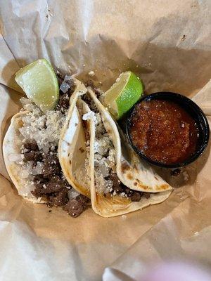 Steak tacos