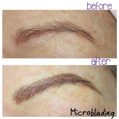 Microblading touch up