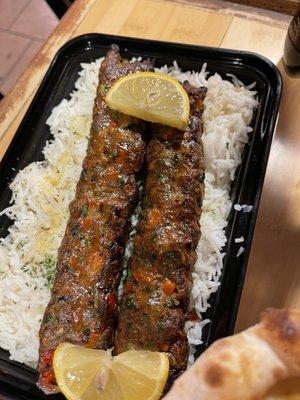 Chicken Adana Kebab