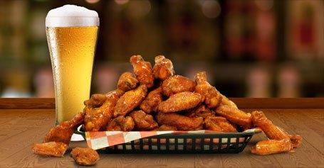 What goes better with pizza than wings and beer?