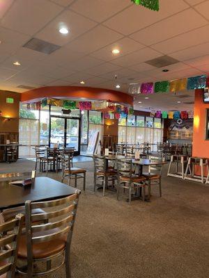 An empty restaurant on Taco Tuesday!  What?!?!