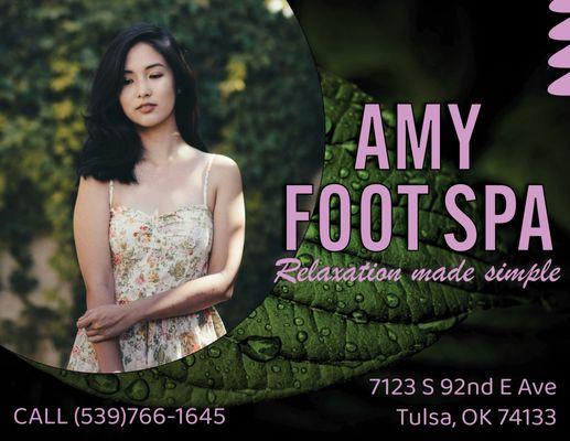 Spring is the perfect time to pamper yourself with a relaxing massage at Amy Foot Spa in Tulsa.