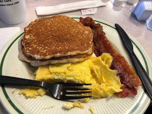 Short stack with bacon