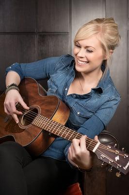 Portrait of Musician Vicky Beeching