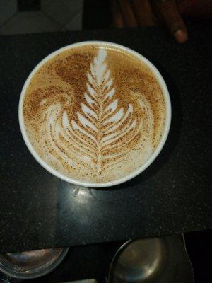 Vanilla almond latte