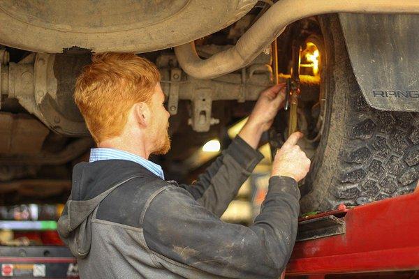 Eric Bergman, Auto Technician