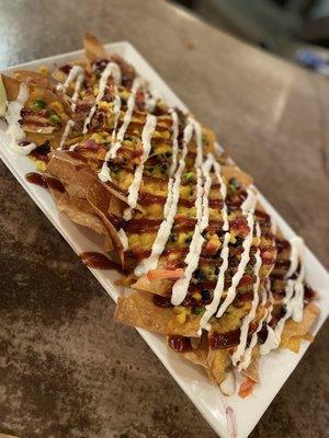 Signature Pulled Pork Nachos