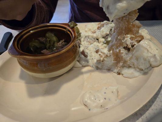 Country fried steak