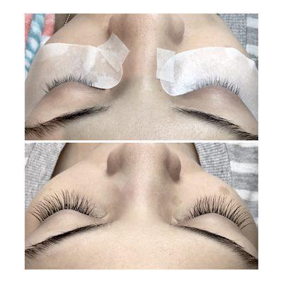 Full set - synthetic (single hair) lash extensions