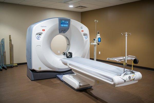 Onsite CT scanner, X-ray and Ultrasound machines.