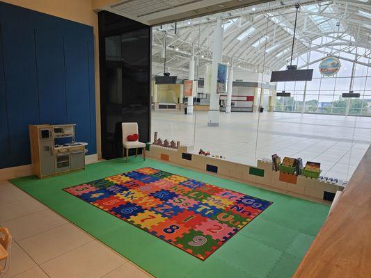 Snapology's Preschool storytime area