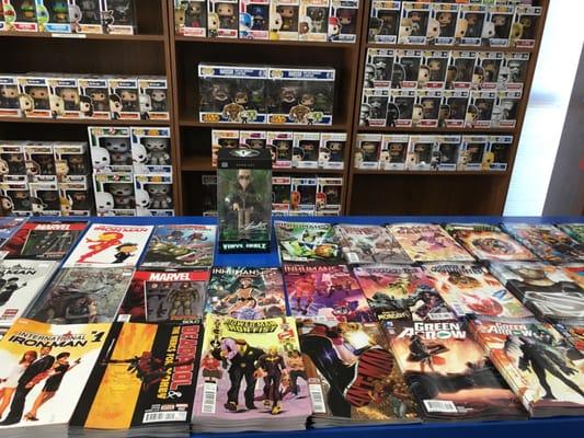 New comic books and a lot of choices for any fan