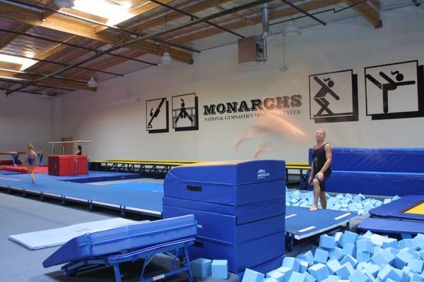 Monarchs Tumbling classes