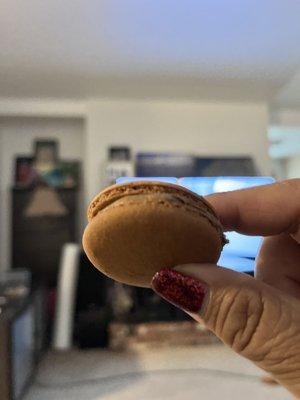 Nutella macaron