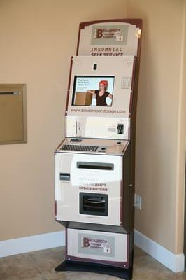 Rent a unit from our self service center located in the lobby!