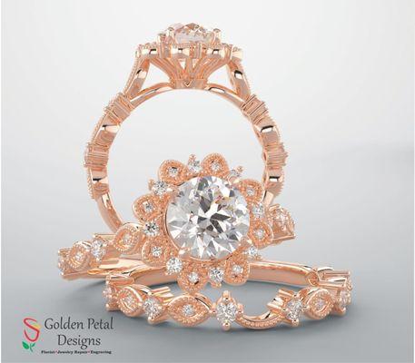 Custom design @goldenpetaldesigns