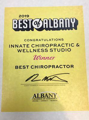 Voted BEST OF ALBANY 2019!