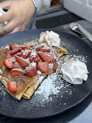 Cookie Monster Crepe