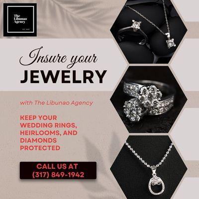 Protect your precious gems! Make sure your jewelry is covered with our comprehensive insurance...