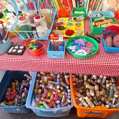 An art Supply bonanza is available at Remainders in Yucca Valley