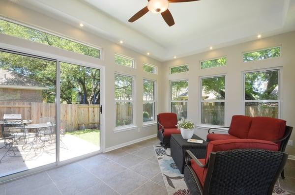 Gorgeous sun room addition