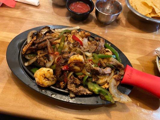 Fajitas tejanas