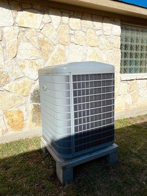 New Carrier 23 SEER unit installed