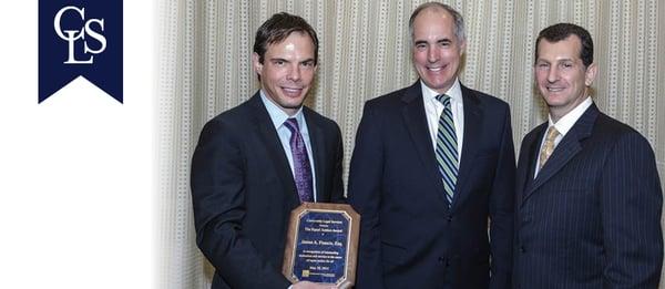 Francis & Mailman receive Equal Justice award.