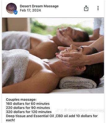 Desert Dream Massage 