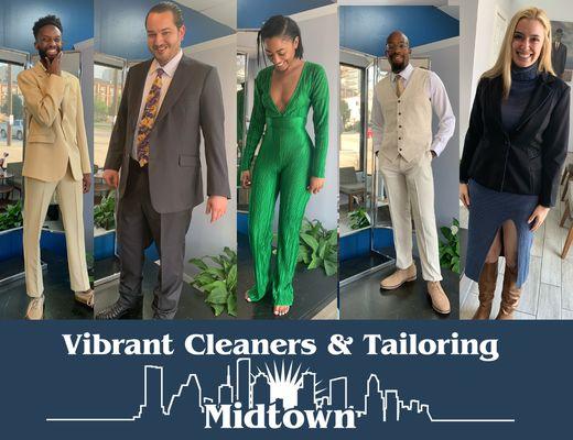 Precision Alterations, Custom Tailoring, Expert Dry Cleaning. Trust the Professionals!