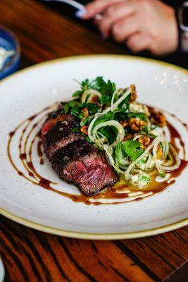 Meyer Ranch Mt Hanger Steak - IG: @nelson_eats