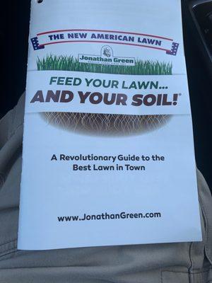 They carry this brand of Grass seed , soil conditioning, and lawn feeding.