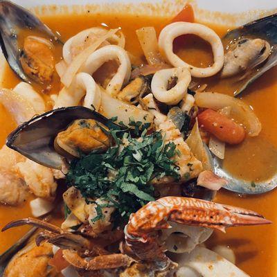 Sudado de Mariscos.