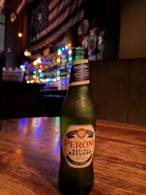 Peronis for $5! Luxury beer