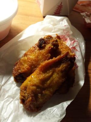 Fried chicken wings