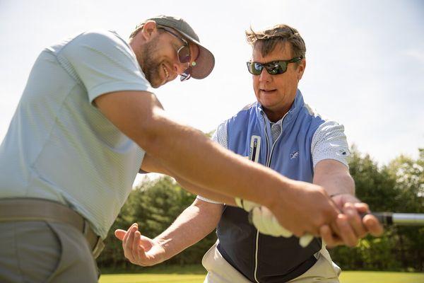 Golf lessons at The International