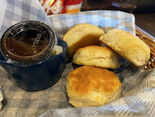 Biscuits and Apple Butter