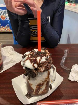 Oreo stuffed shake