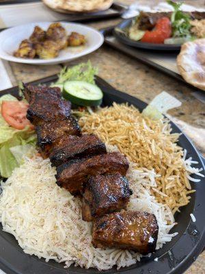 $17 Beef kabob