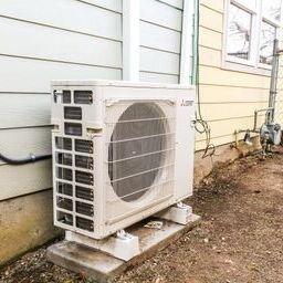 ductless heat pump install