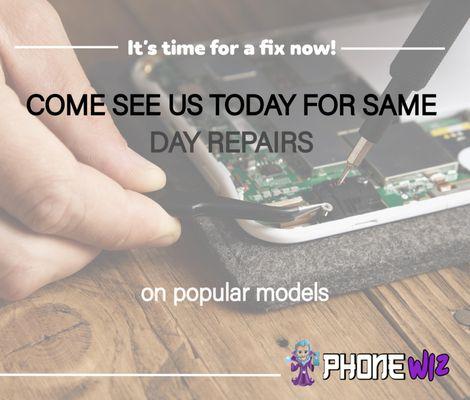 If you have a phone problem and you're looking for quality, instant repair, you're in the right place!