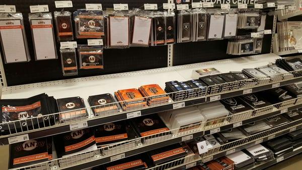 GIANTS  &  RAIDERS  stationary products!