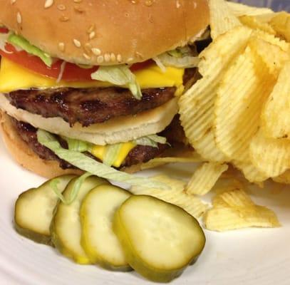 The BARREL BURGER.