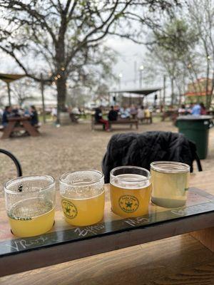 Beer flight