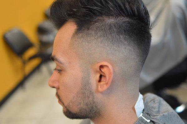 Bald fade cut