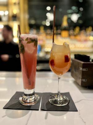 Watermelon and Basil Blast Rose Sangria