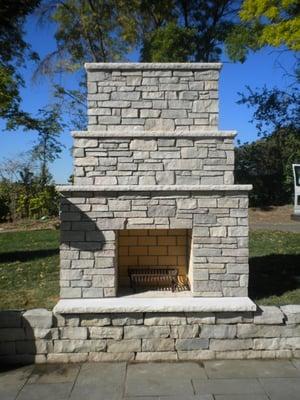 Minneapolis Outdoor Fireplace