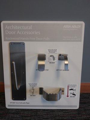 hands free options from Assa Abloy